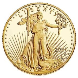 1/4 oz Gold American Eagle $10 Coin