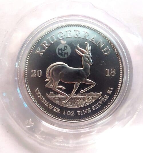 2018  African 1 oz Silver Krugerrand - Great wall Privy - Image 5